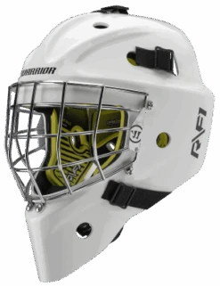 Warrior RF1 Senior Goalie Mask 9 Warrior RF1 Senior Goalie Mask -Warrior rf1sm0wh war 01 i