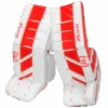 Warrior Ritual GT2 Intermediate Goalie Pads (w/ Knee Pads) 1 Warrior Ritual GT2 Intermediate Goalie Pads (w/ Knee Pads) -Warrior warrior ritual gt2 intermediate goalie pads white red