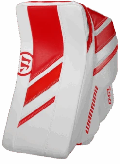 Warrior Ritual GT2 Pro Senior Goalie Blocker -Warrior warrior ritual gt2 pro goalie blocker white red