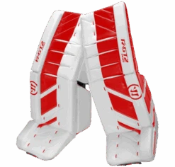 Warrior Ritual GT2 Pro Senior Goalie Pads (w/ Knee Pads) 15 Warrior Ritual GT2 Pro Senior Goalie Pads (w/ Knee Pads) -Warrior warrior ritual gt2 pro goalie pads white red