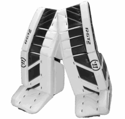Warrior Ritual GT2 Senior Goalie Pads (w/ Knee Pads) 16 Warrior Ritual GT2 Senior Goalie Pads (w/ Knee Pads) -Warrior warrior ritual gt2 senior goalie pads white black